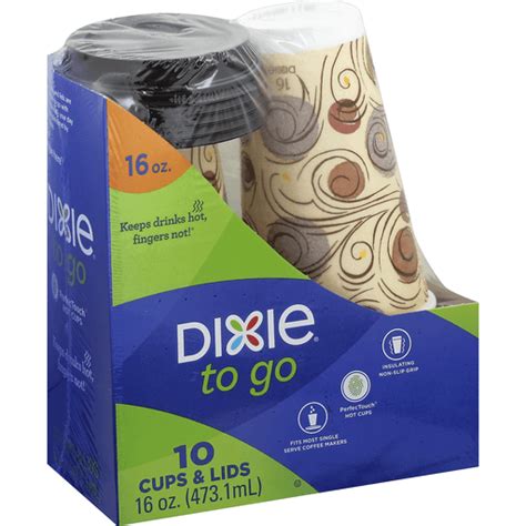 dixie to go cup lids|dixie 16 ounce hot lids.